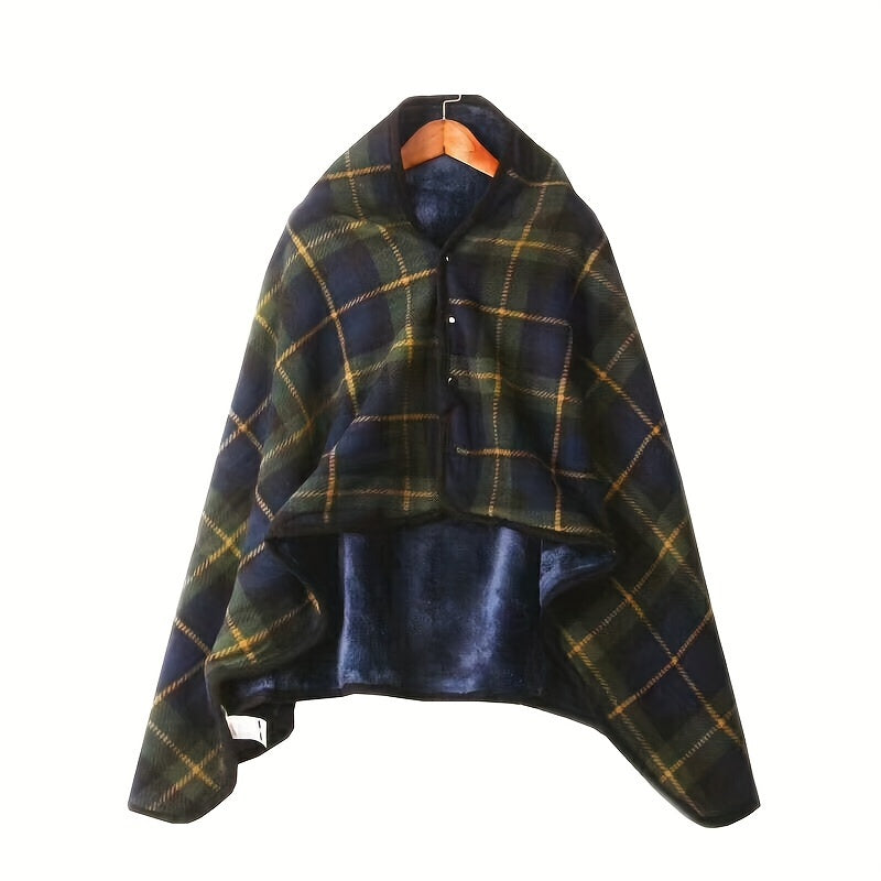 Multifunctional Wearable Blanket for Home Office Outdoor Camping Travel