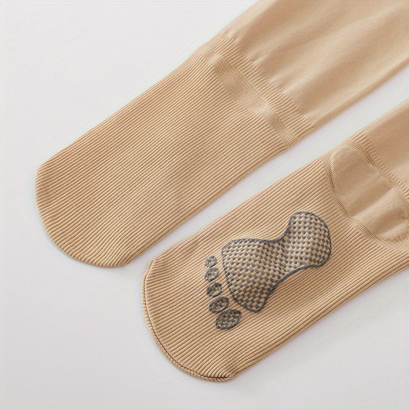 Girls Kids Casual Plain Pantyhose Breathable Dancing Socks Leggings Tights