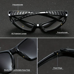RoyalHot Polarized Sports Sunglasses Vintage Sun Glasses 900188