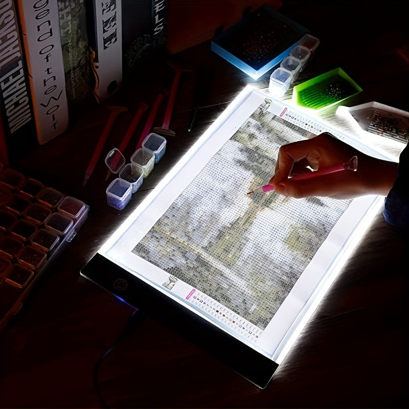 A4 Digital Graphics Tablet LED Light Box Pad