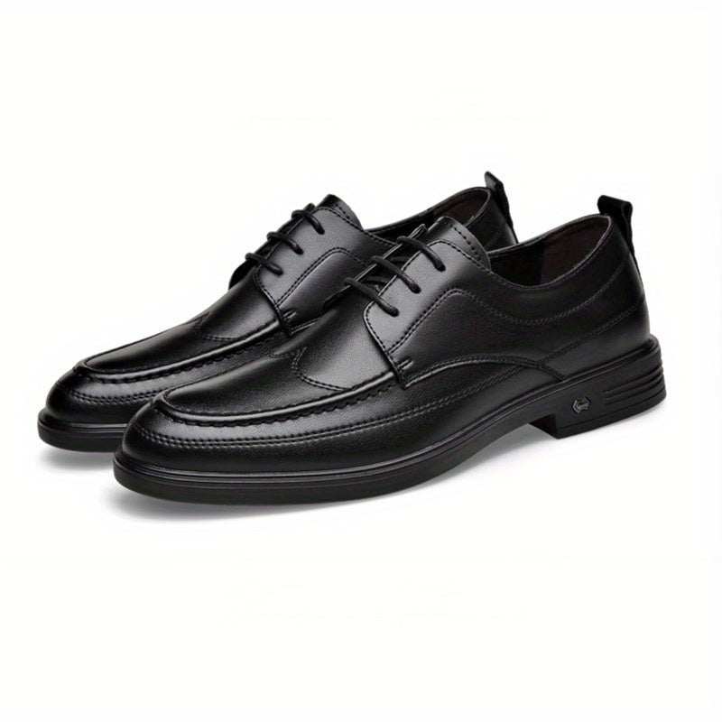 Men's Pointed Toe Oxford Shoes Durable Non Slip Formal Shoes