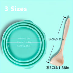 Cat Paw Silicone Can Covers & Food Scoop
