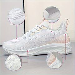 Women's Gradient Soft Thick Sole Running Shoes