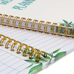Weekly Goals Schedule Planner Checklist Notebook Organizers