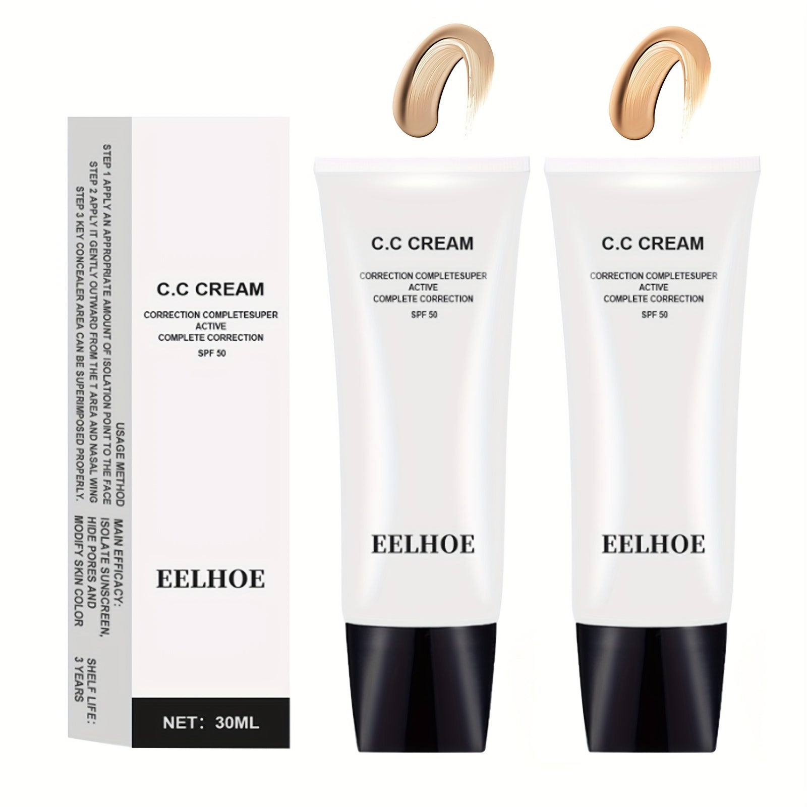 CC Cream Hydrating Face Primer SPF30 Concealer Moisturizing Makeup Primer