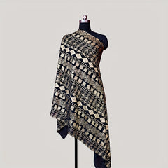 Vintage Chiffon Cape Oversized Scarf Classic Shawl Hijab Turban