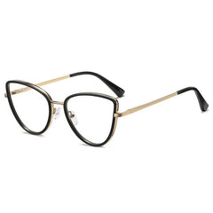 Light Blocking Eyestrain Clear Glasses For Women Computer Reading