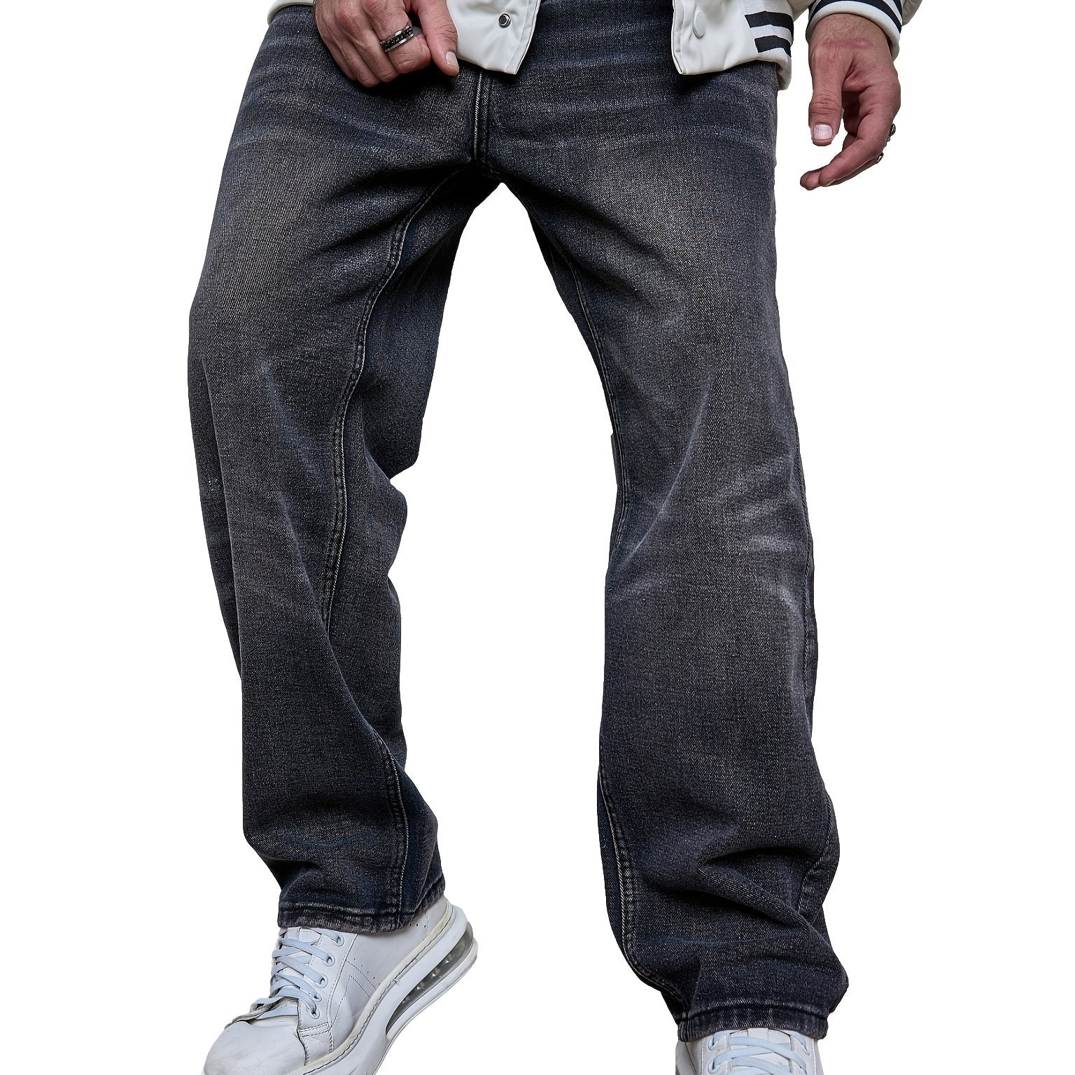 Vintage Mopping Jeans Men's Casual Denim Pants