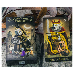 1 Evil Moon Tarot Card Deck with Guide - Outdoor Camping Games