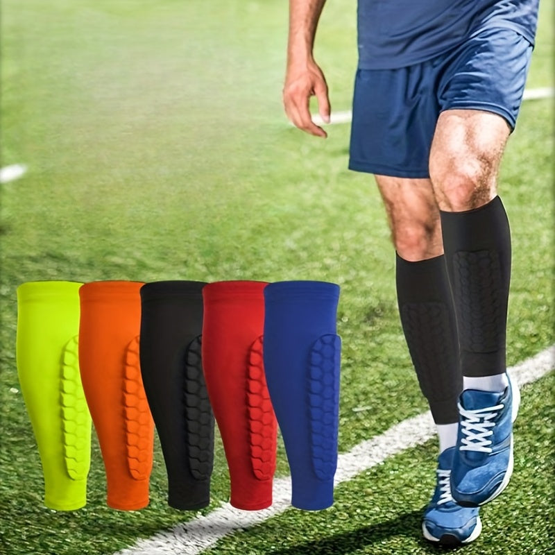 Unisex Long Cushioned Anti Collision Calf Leg Protector Cover