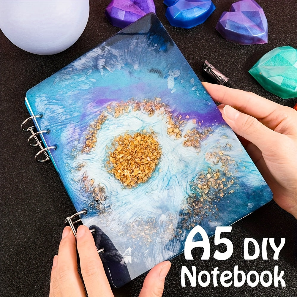 3Pcs Notebook Cover Resin Casting Molds Kit For A5 A6 A7