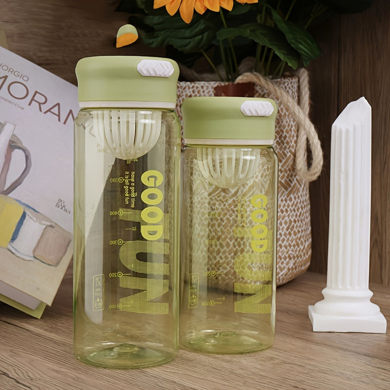 Clear 2ml Portable Water Cup Lightweight Anti-fall Large Capacity Bottle