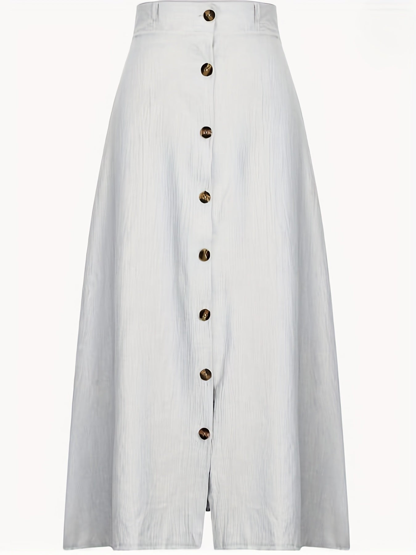 Textured Front Skirt for Women's Spring & Summer