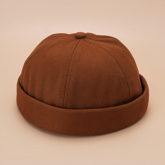 Melon Skin Hat Unisex Hip hop Cap All Match Summer Thin Yuppie Landlord