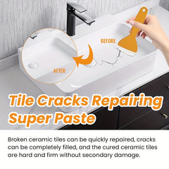 Colorful Tile Repair Paste Toilet Marble Floor Fill Pit Crack Hole Adhesive