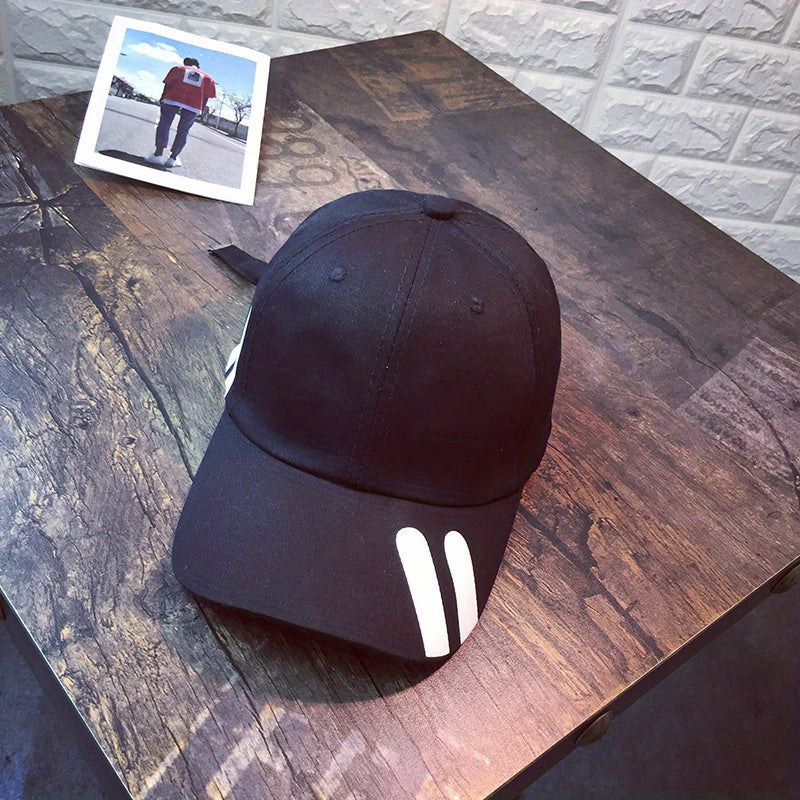 Casual Couple Baseball Cap Solid Hip Hop Sun Hat Unisex Dad Hats