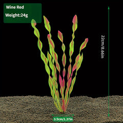 Plastic Water Plant Fish Tank Decor