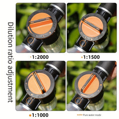 Metal Garden Hose Nozzle Sprayer High Pressure Water Gun