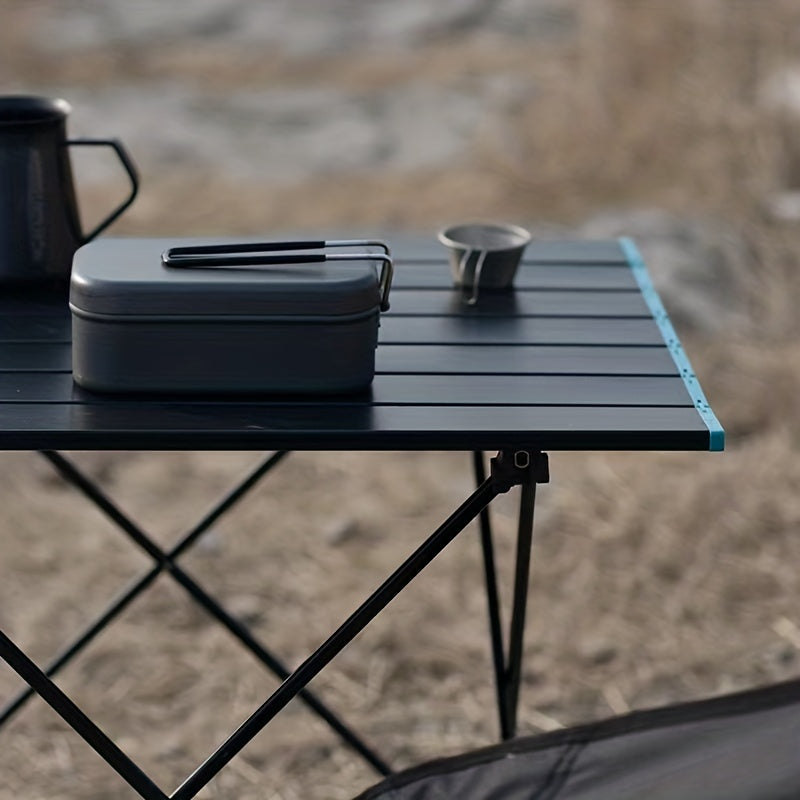 Durable Folding Table For Outdoor Activities Aluminum Bracket Wear Resistant