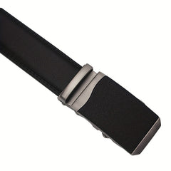 Men's PU Leather Automatic Buckle Belt
