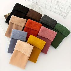 10 Pairs Fuzzy Socks Comfy Warm Mid Tube Stockings Women's Hosiery