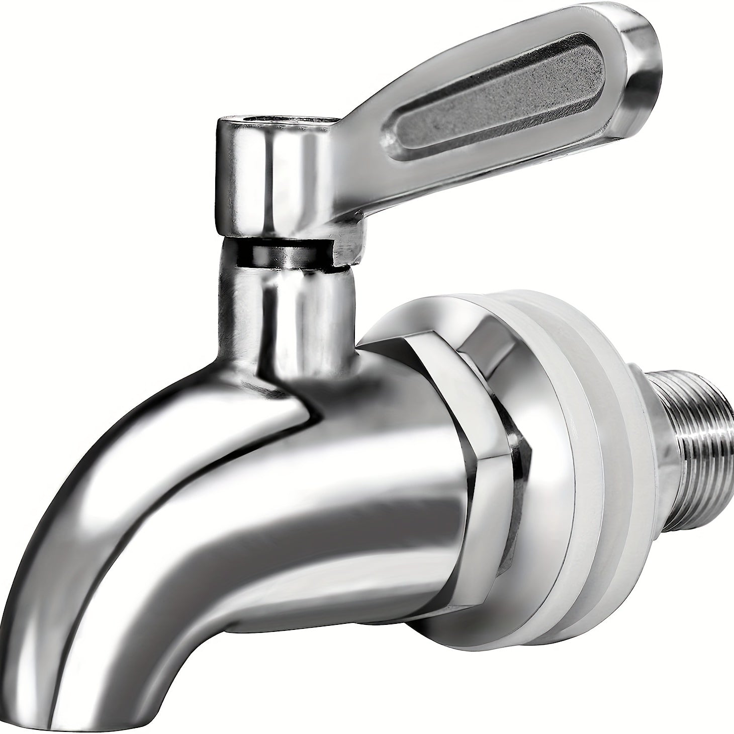 Stainless Steel Beverage Dispenser Replacement Faucet w/ Anti Clogging Cover