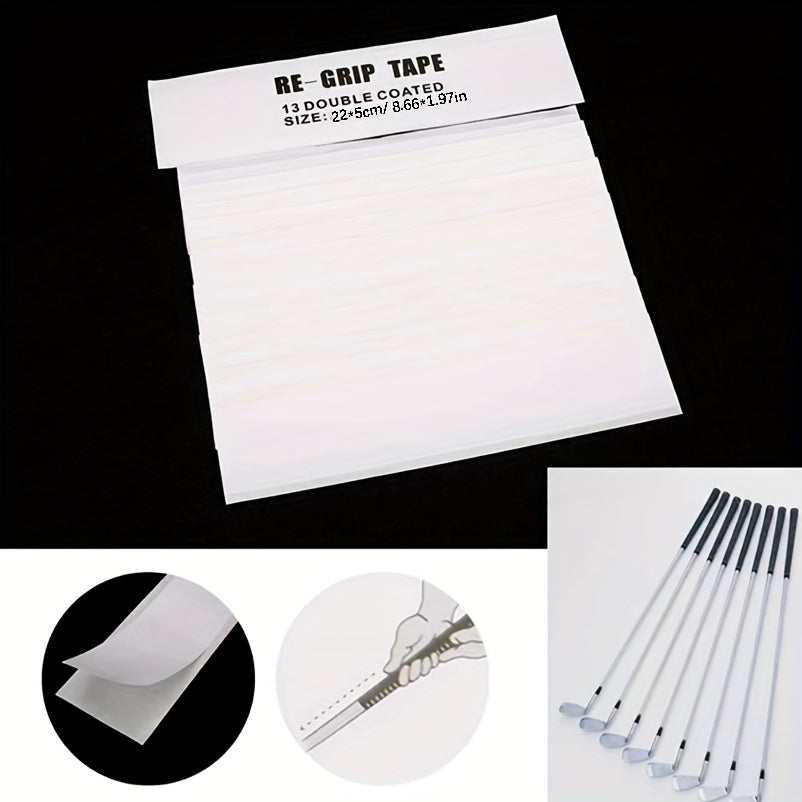 15pc Golf Club Regripping Kit w/ Hook Blade Grip Tape Solvent Rubber Vise Clamp