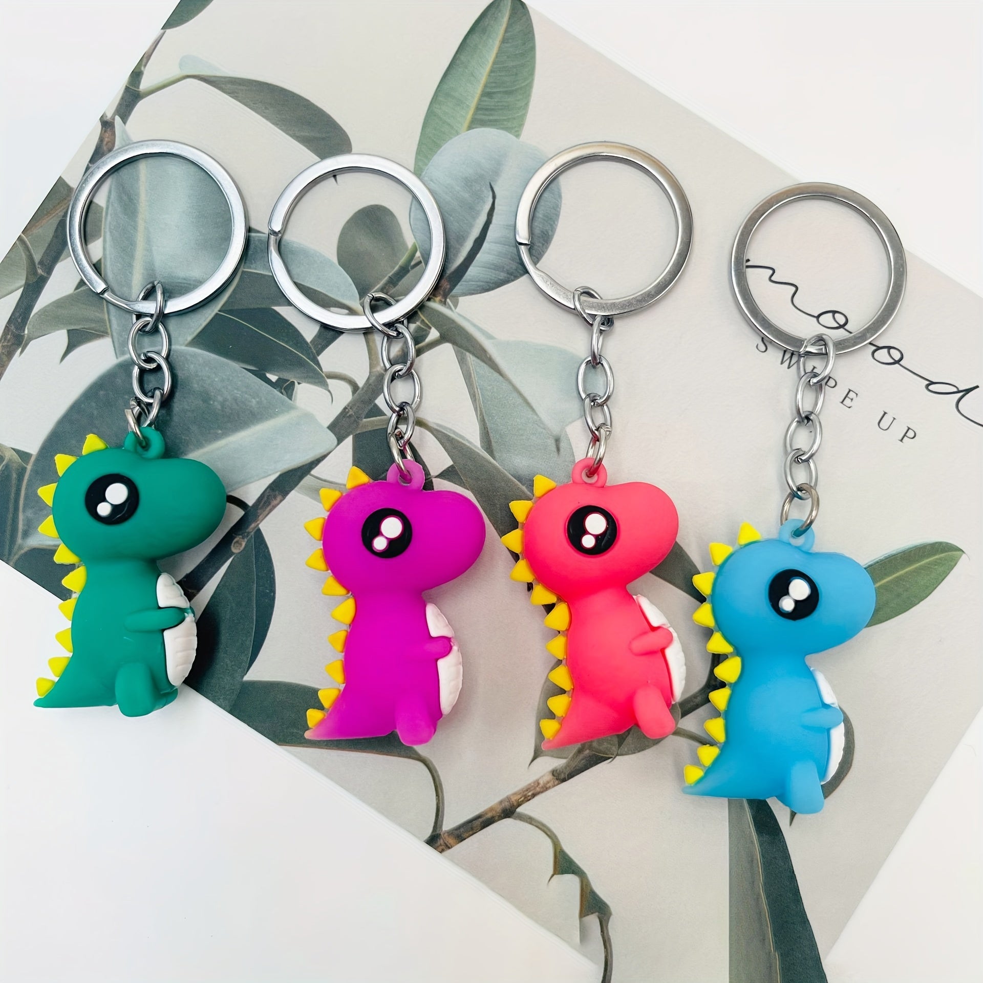 Cute Dino Keychain 3D Doll Party Gift