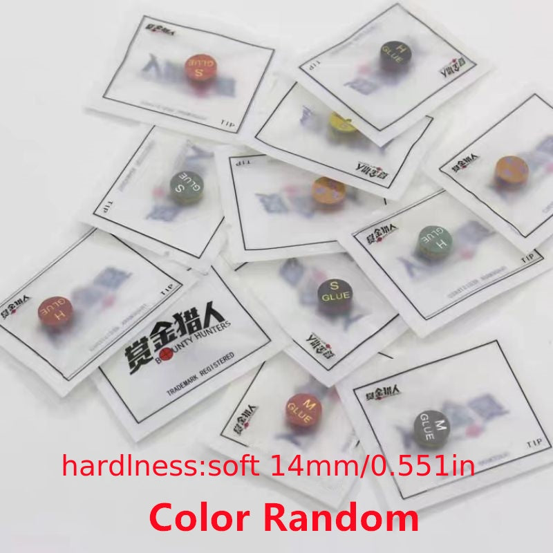 11 14mm Billiards Leather Head Six Layer Head Random