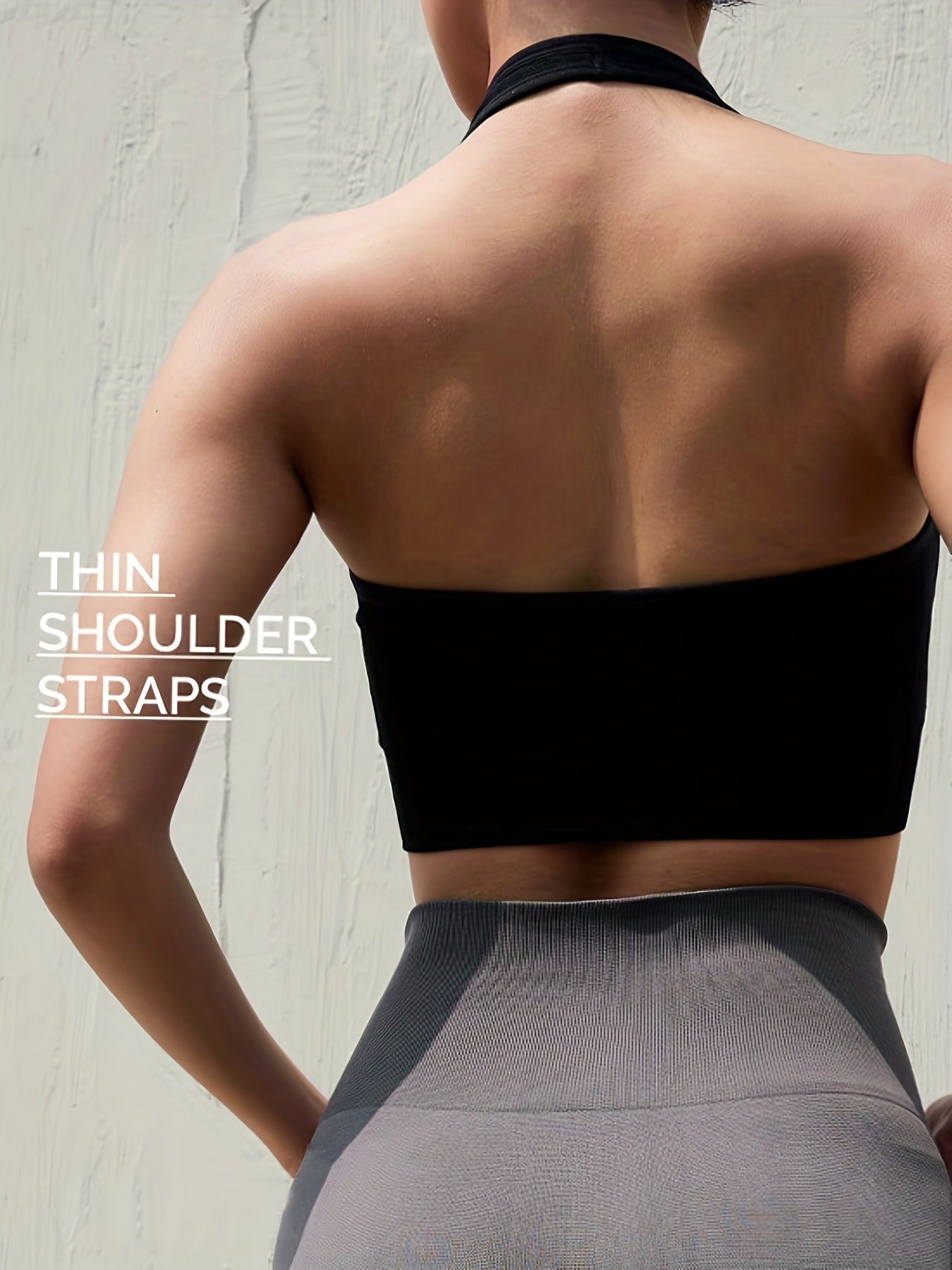 Comfy Seamless Halter Wireless Bra Stretch Everyday Lingerie