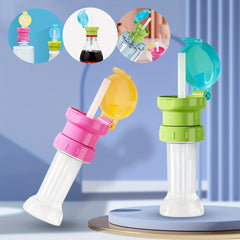 Anti Spill Anti Choke Water Bottle Cap Portable Straw