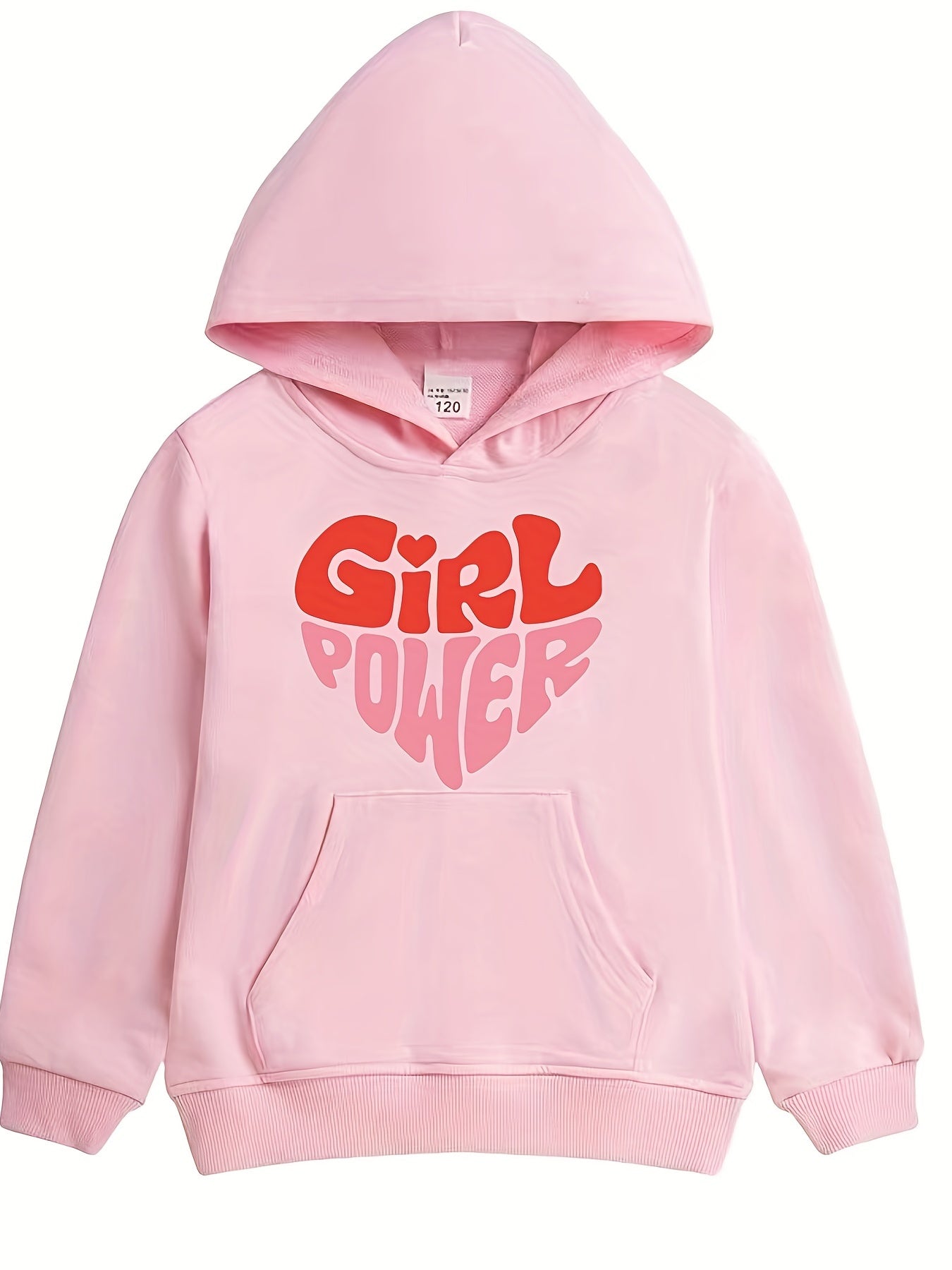 Girl Power Pattern Party Casual Sweatshirt Top For Children Kids Clothing Gift