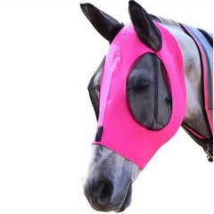 Breathable Horse Fly Mask with Anti Mosquito Cover