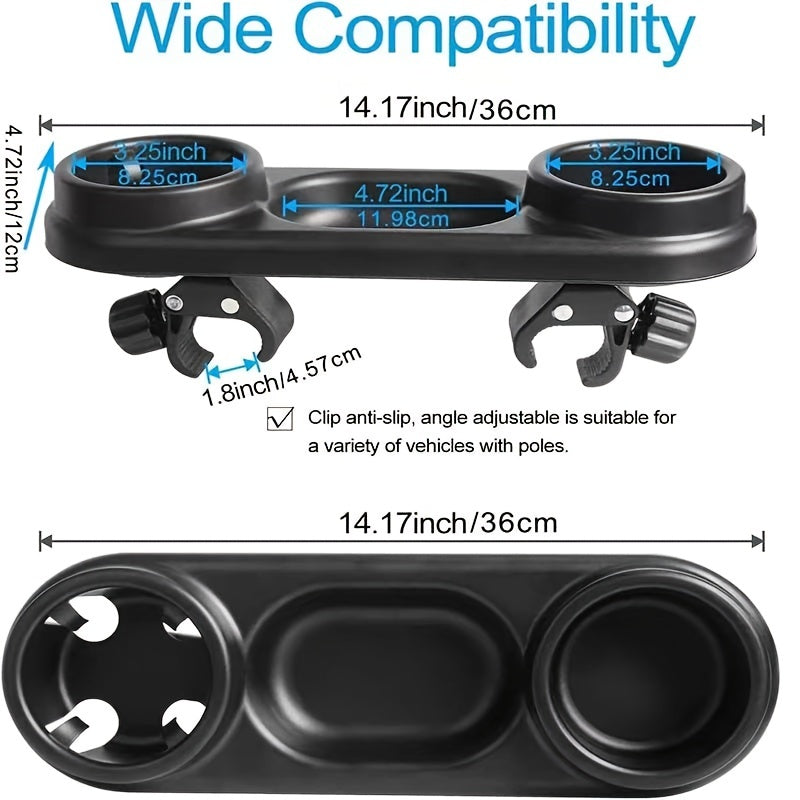 Universal Stroller Tray with Cup Holder Snack Catcher Accessory