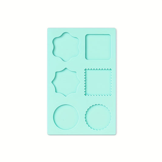 Silicone Shaping Mold Fire Seal Wax Granule Holder Circle Mold Stamping Tool