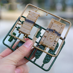 Tank and Armored Car Block Model Kit