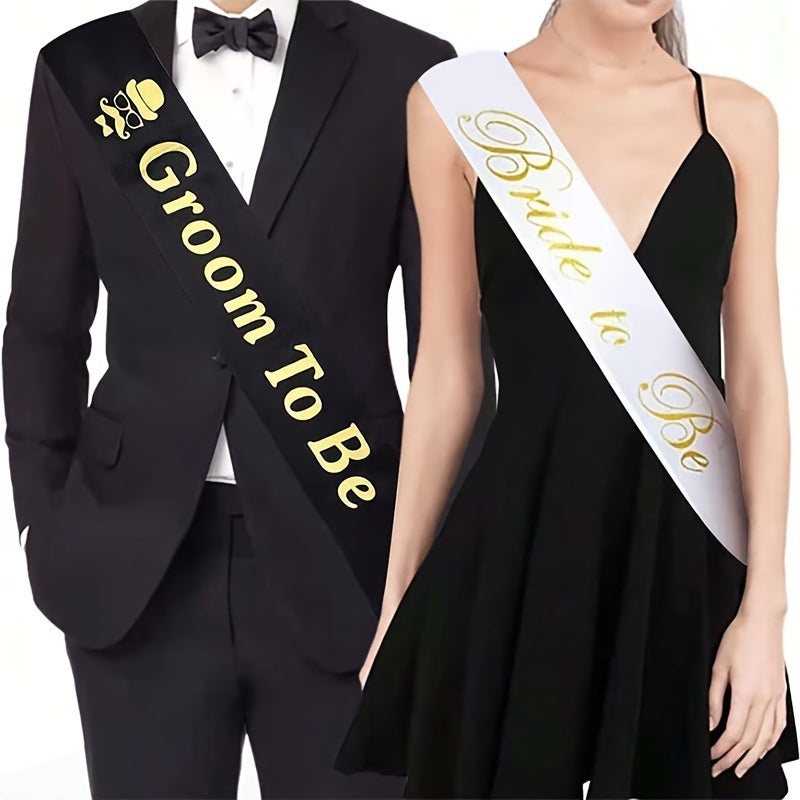 Wedding Belt & Shoulder Strap for Bride & Groom
