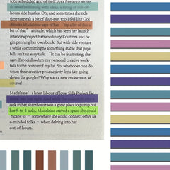 1200pcs Highlighter Tape Sticky Tabs For Annotating Books