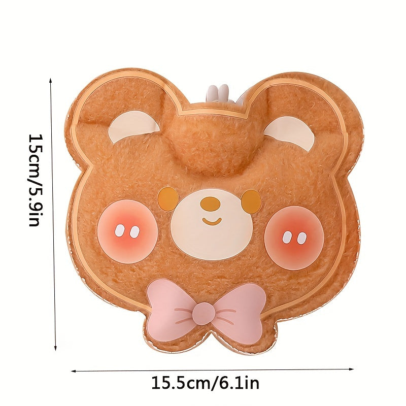 Cartoon Plush Bear Rabbit Hot Water Bag Hand Warmer