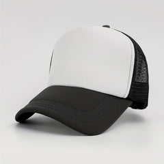 Fluorescent Baseball Cap Sunscreen Trucker Hat Mesh Breathable Adjustable
