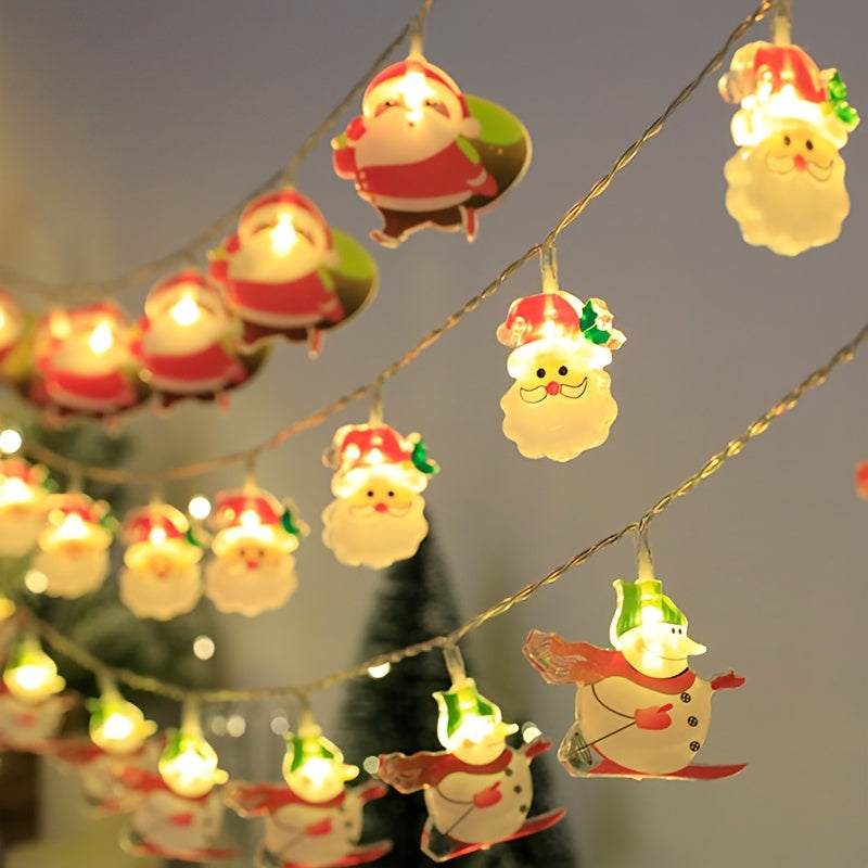 10 LED Christmas String Lights Holiday Indoor Powered LED String Lights