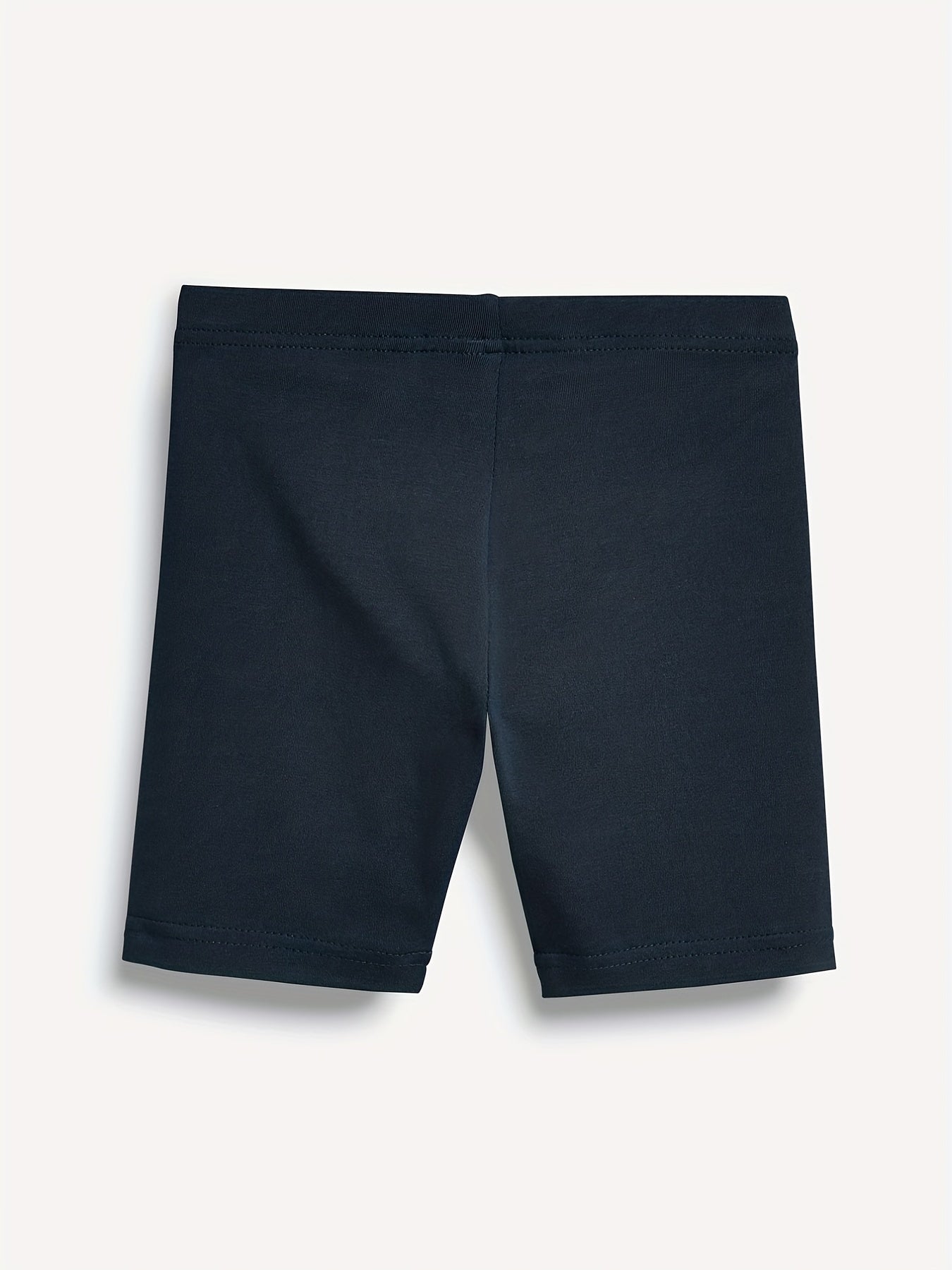 2pcs Girls Plain Cycling Shorts Comfortable Breathable Leggings