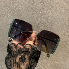 Square Sunglasses Gradient UV400 Sun Shades Glasses