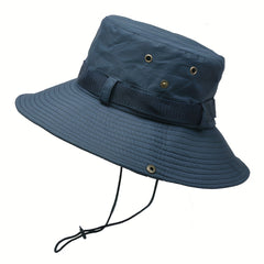 Adult's Sun Protection Fishing Bucket Hat Lightweight Wide Brim Sun Cap