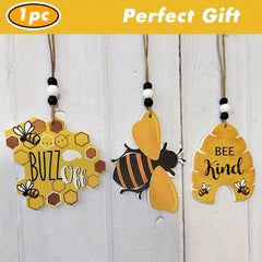 Wooden Honeycomb Decoration Pendant for Family and Friends