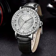 Rose Gold Ladies Quartz Watch Clock