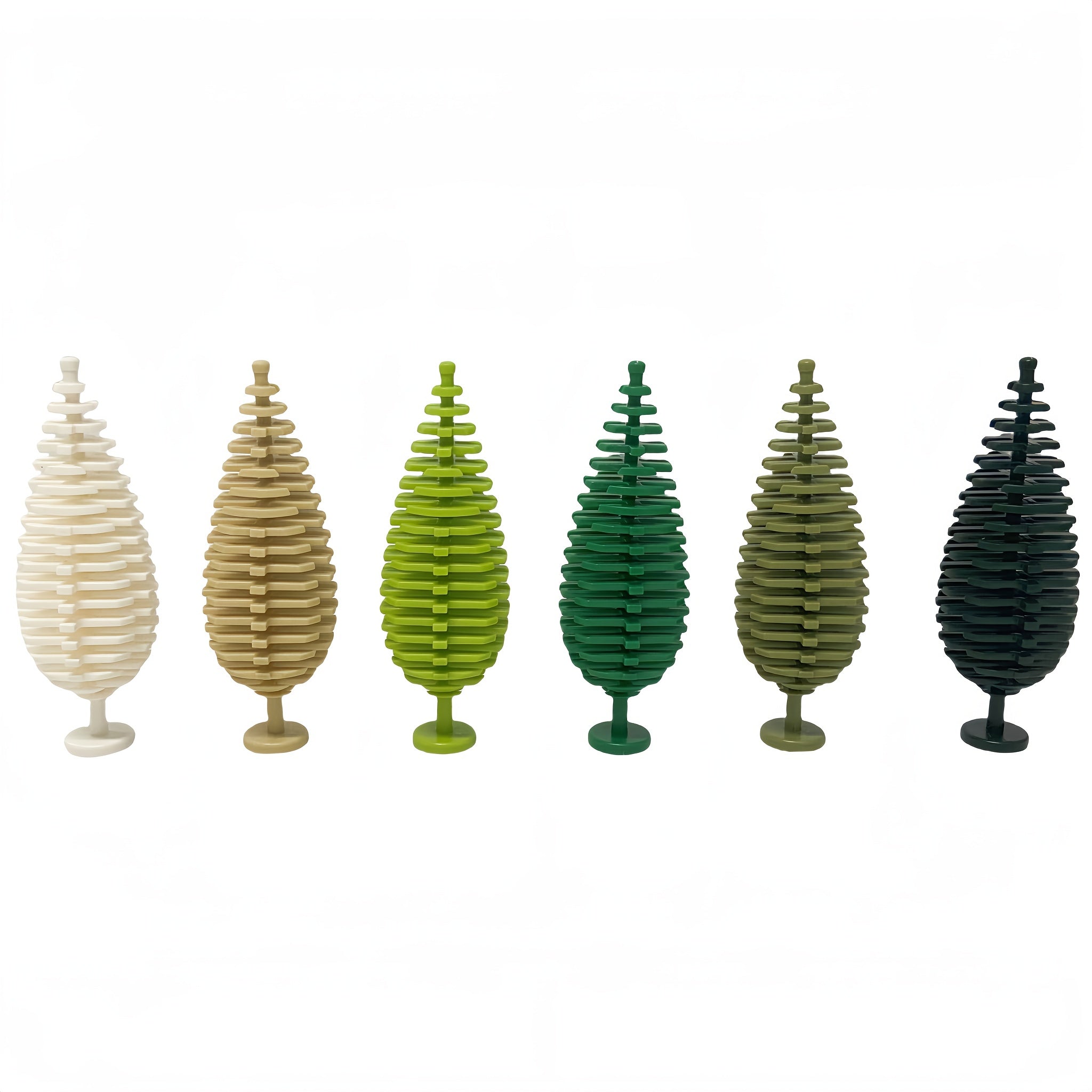 2 Large Pine Trees Building Blocks Set DIY Toys Educational Toys
