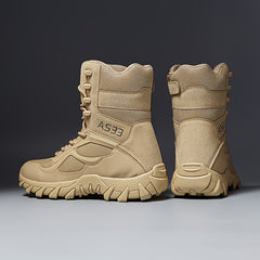 Men's High Top Military Style Hiking Boots