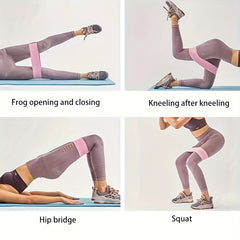 Elastic Stretching Rope Yoga Fitness Resistance Band for Squat Hip Lifting