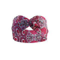 Boho Colorful Printed Sports HeadBand for Workout Running